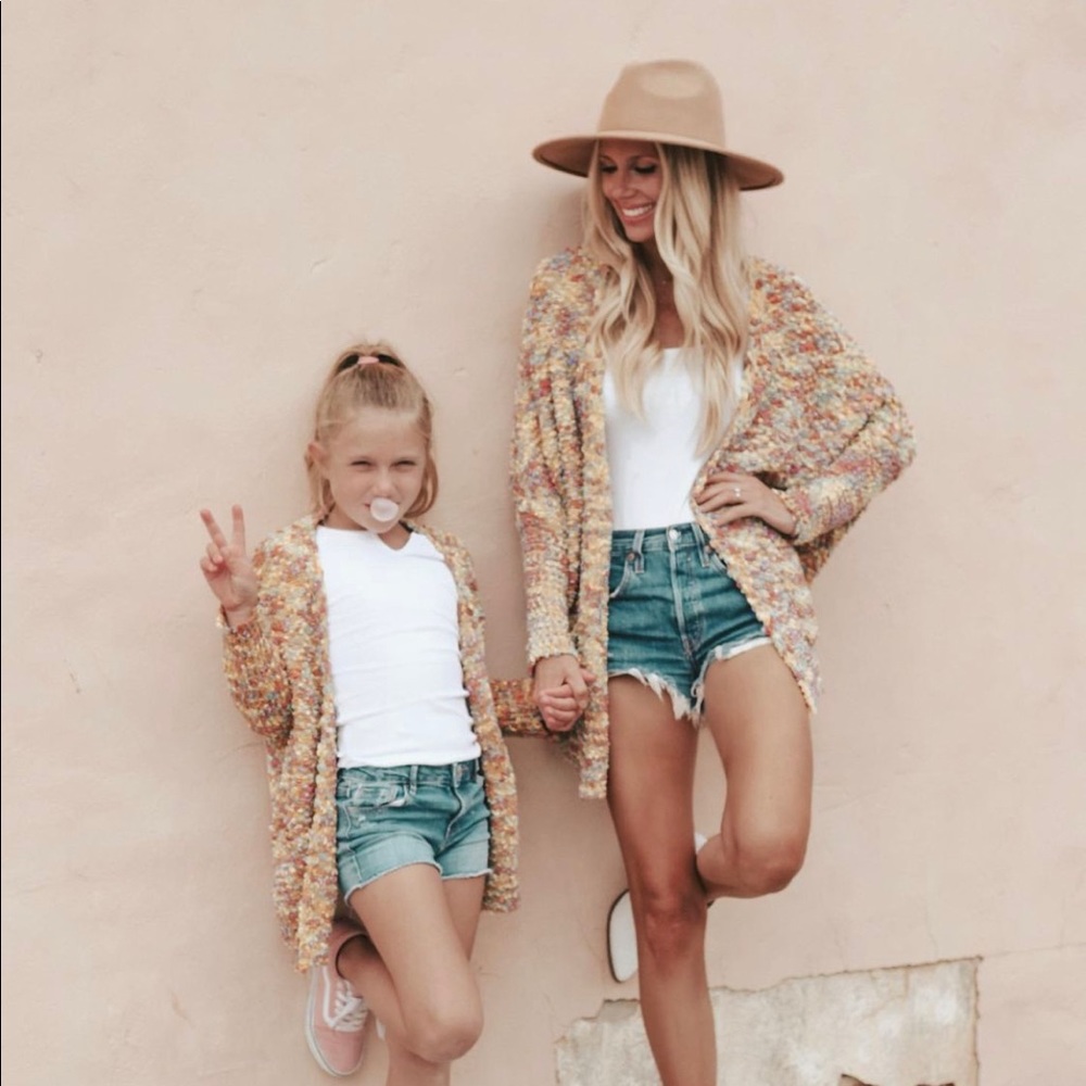 Hayden Los Angeles colorful cardigan